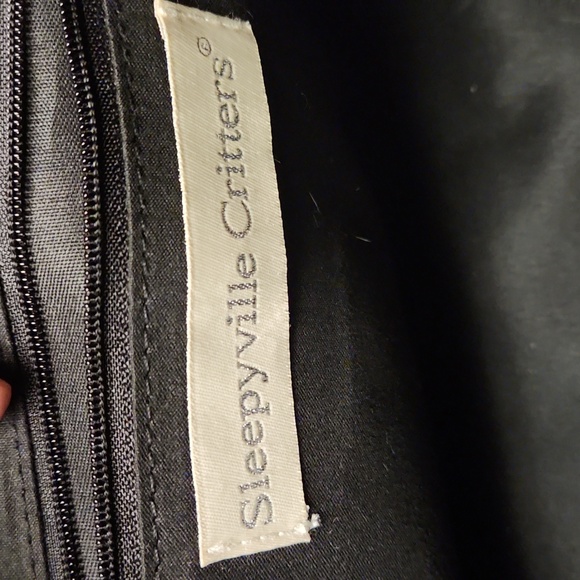 Sleepyville Critters black cat face bag - Picture 7 of 12